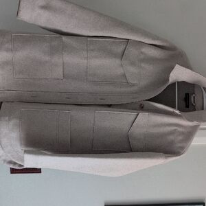 Banana Republic Light Gray Blazer
